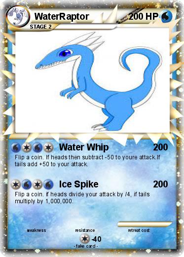 Pokemon WaterRaptor