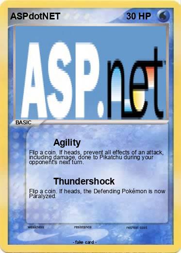 Pokemon ASPdotNET