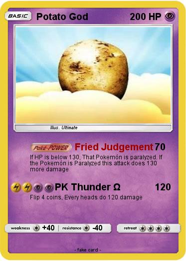 Pokemon Potato God