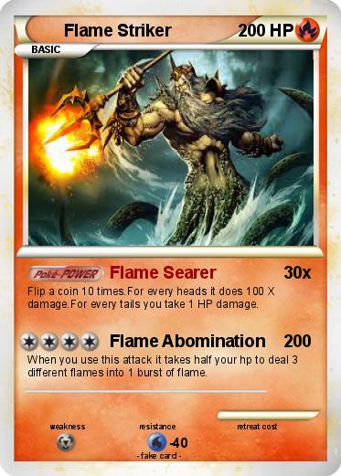 Pokemon Flame Striker