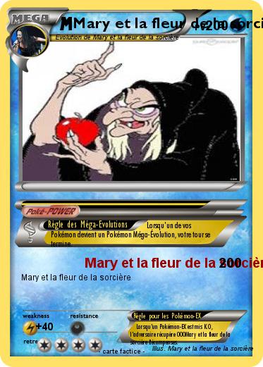 Pokemon Mary et la fleur de la sorcière