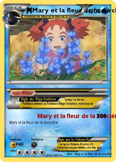 Pokemon Mary et la fleur de la sorcière
