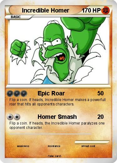 Pokemon Incredible Homer