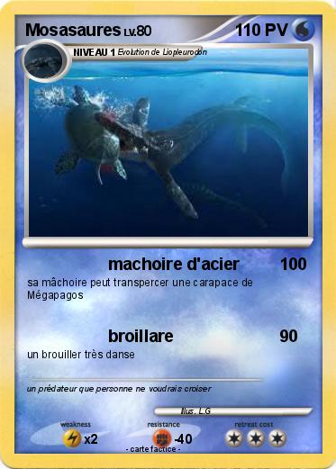 Pokemon Mosasaures