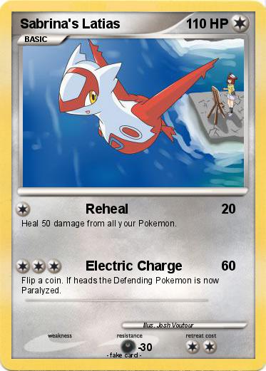 Pokemon Sabrina's Latias