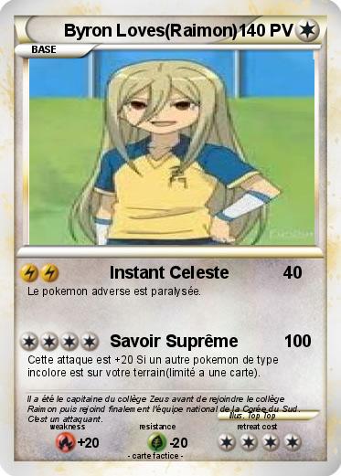 Pokemon Byron Loves(Raimon)