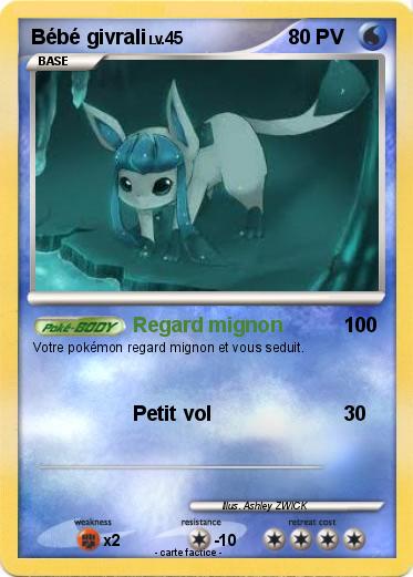 Pokemon Bébé givrali