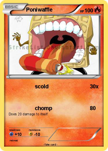 Pokemon Poniwaffle
