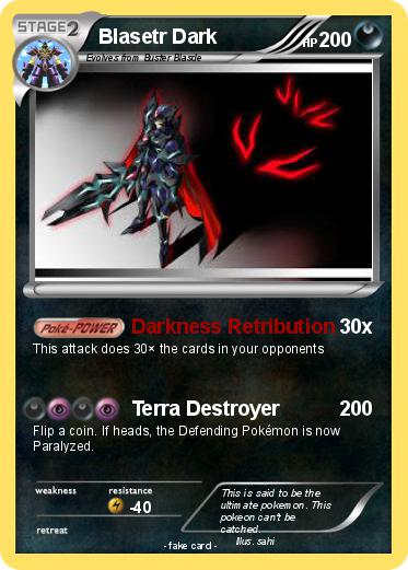 Pokemon Blasetr Dark