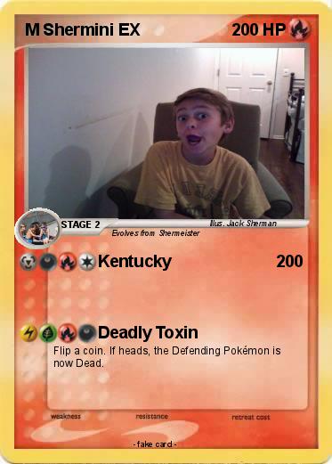 Pokemon M Shermini EX