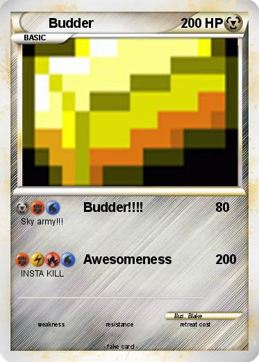 Pokemon Budder