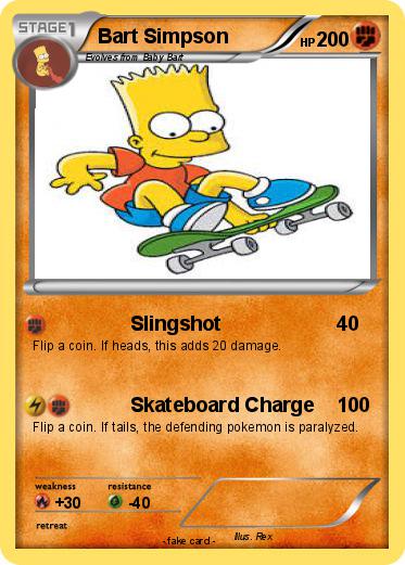 Pokemon Bart Simpson