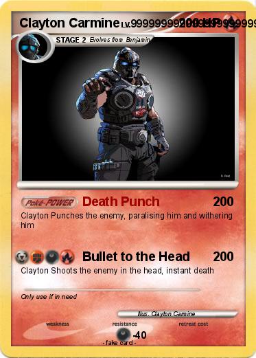 Pokemon Clayton Carmine