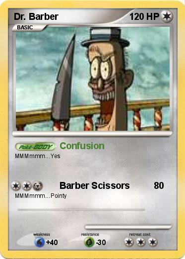 Pokemon Dr. Barber