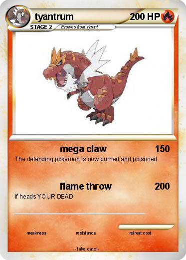 Pokemon tyantrum