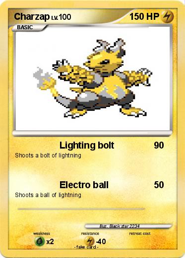 Pokemon Charzap