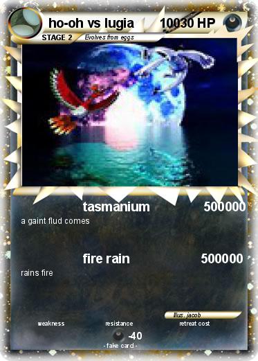 Pokemon ho-oh vs lugia       100