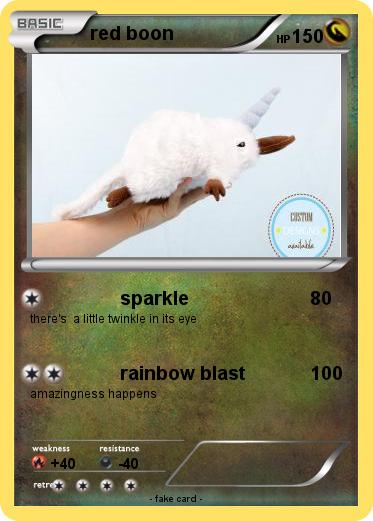 Pokemon red boon