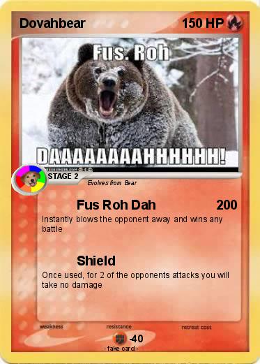 Pokemon Dovahbear
