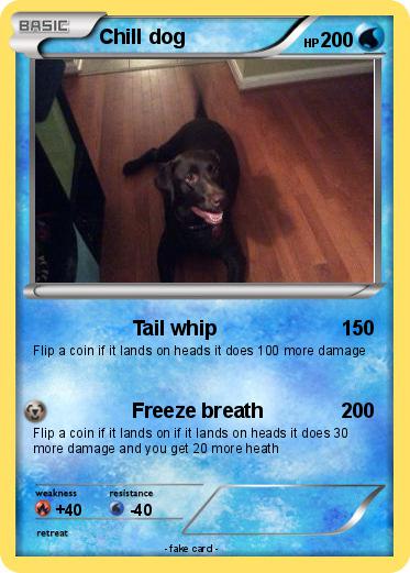 Pokemon Chill dog