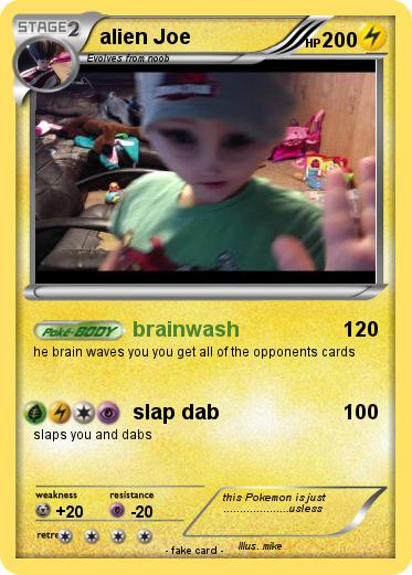 Pokemon alien Joe