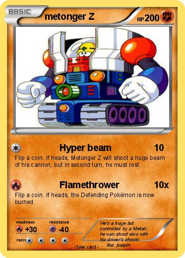 Pokemon metonger Z