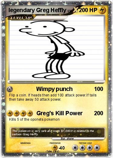Pokemon legendary Greg Heffly