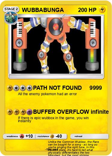 Pokemon WUBBABUNGA