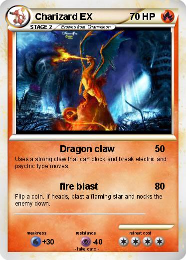 Pokemon Charizard EX