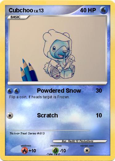 Pokemon Cubchoo
