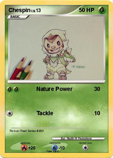 Pokemon Chespin