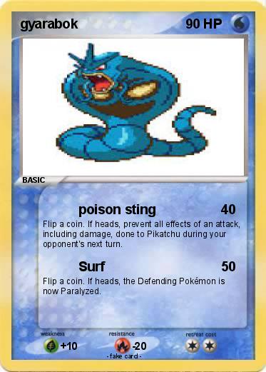 Pokemon gyarabok