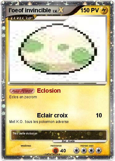 Pokemon l'oeof invincible