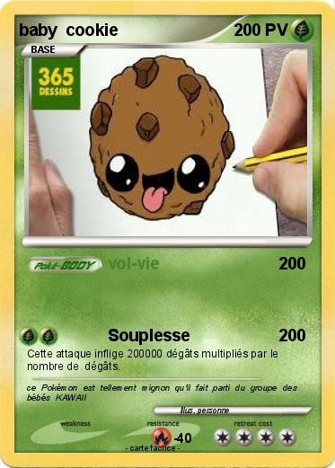Pokemon baby  cookie