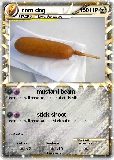 Pokemon corn dog
