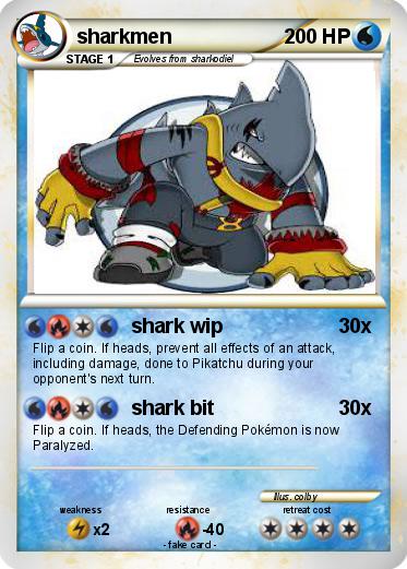 Pokemon sharkmen