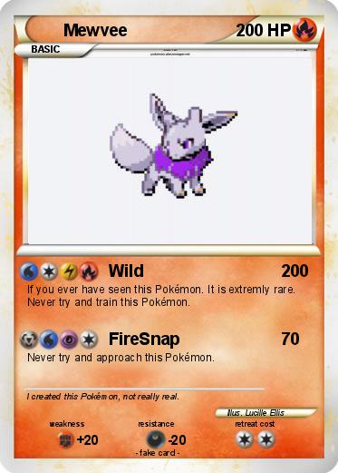 Pokemon Mewvee