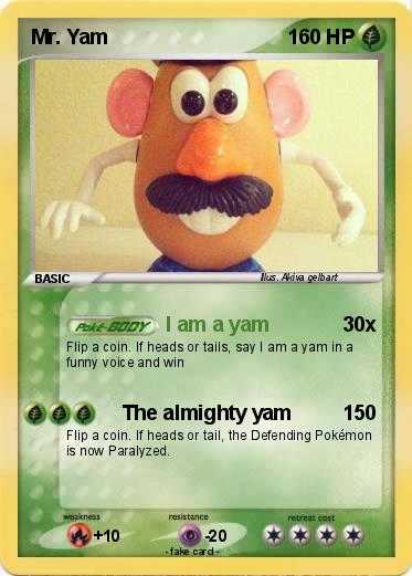 Pokemon Mr. Yam