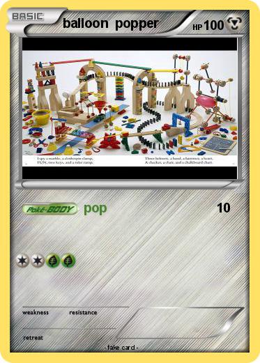 Pokemon balloon  popper