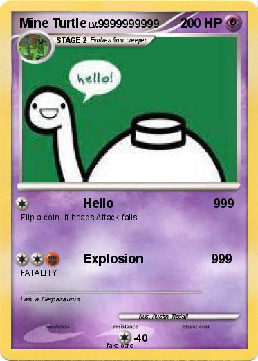 Pokemon Mine Turtle