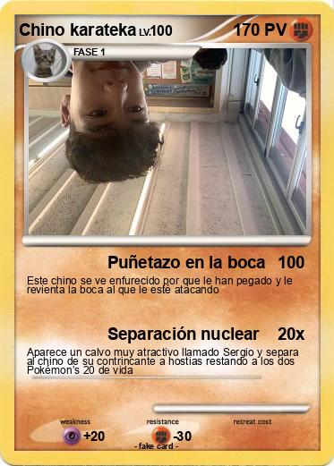 Pokemon Chino karateka