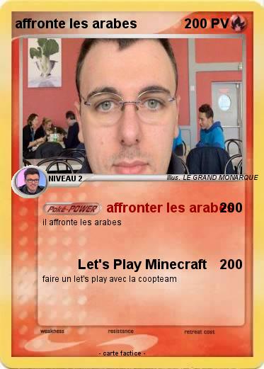 Pokemon affronte les arabes
