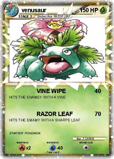Pokemon venusaur