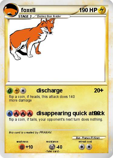 Pokemon foxell