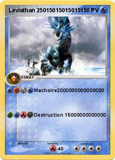Pokemon Leviathan 25015015015015