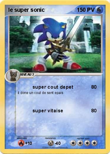 Pokemon le super sonic