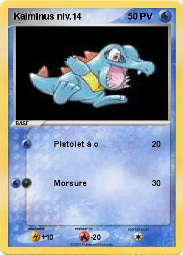 Pokemon Kaiminus niv.14