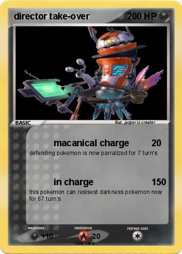 Pokemon director take-over