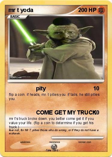 Pokemon mr t yoda