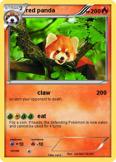 Pokemon red panda